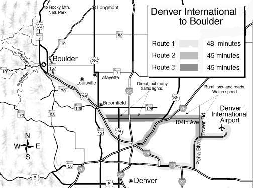 DIA to Hotel Boulderado